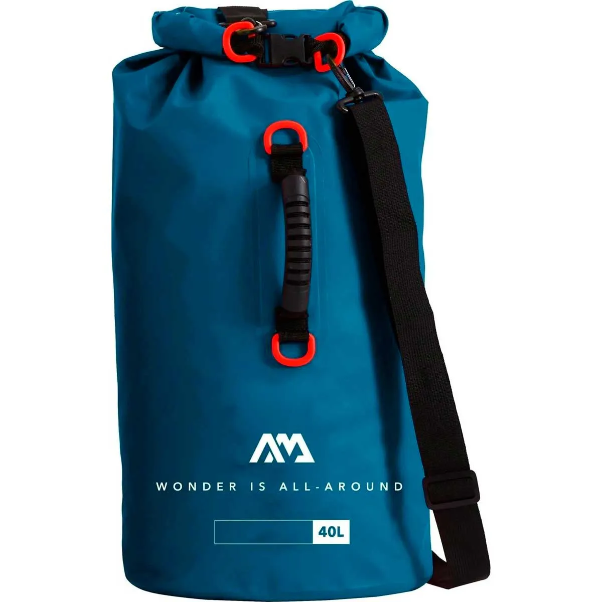 aqua marina dry bag 40l vodootporna torba - svijetlo plava - slika 4