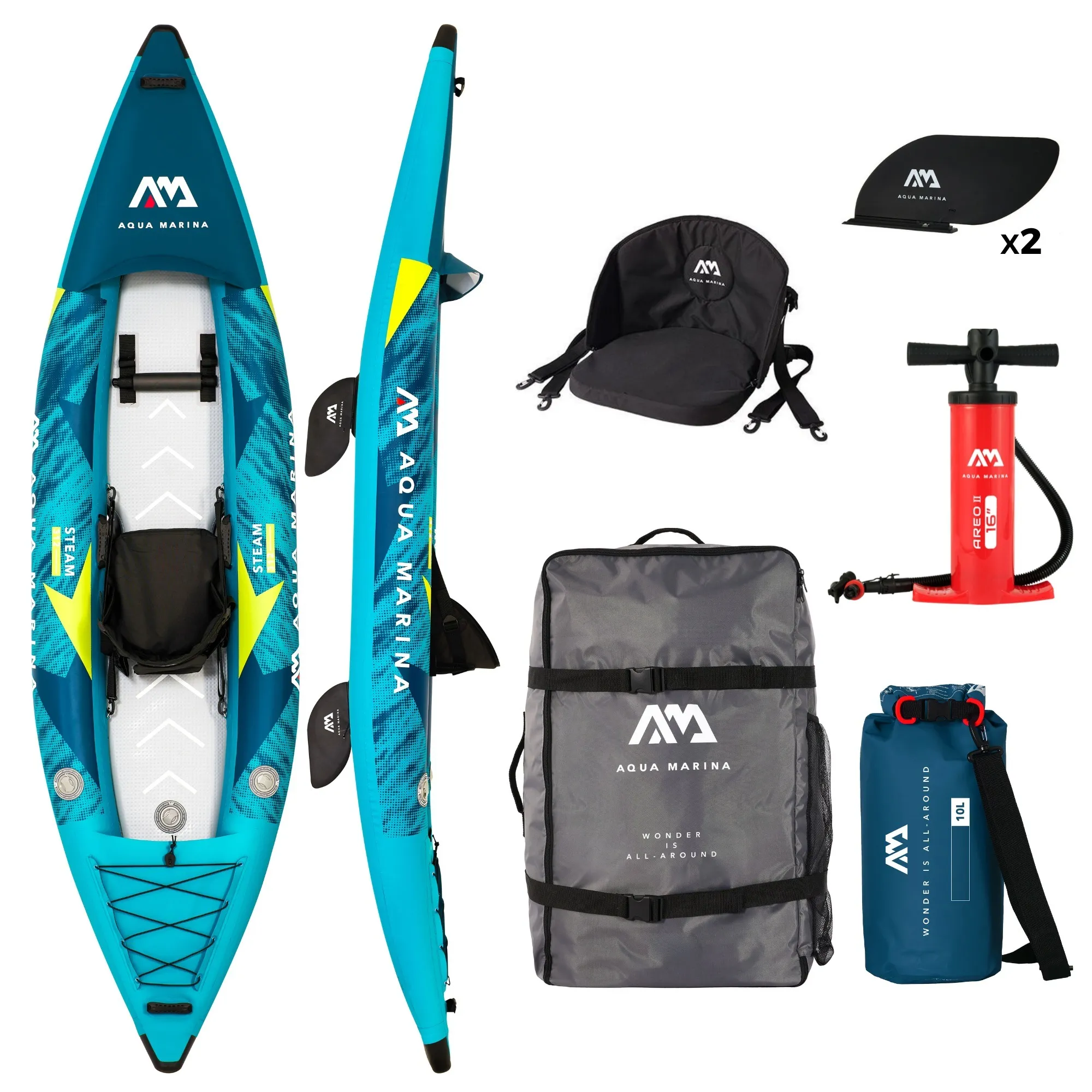 aqua marina steam 10'3" kajak na napuhavanje - slika 11