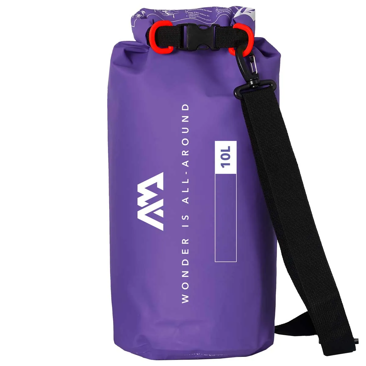 Vodootporna torba Aqua Marina DRY BAG 10L - Ljubičasta - London