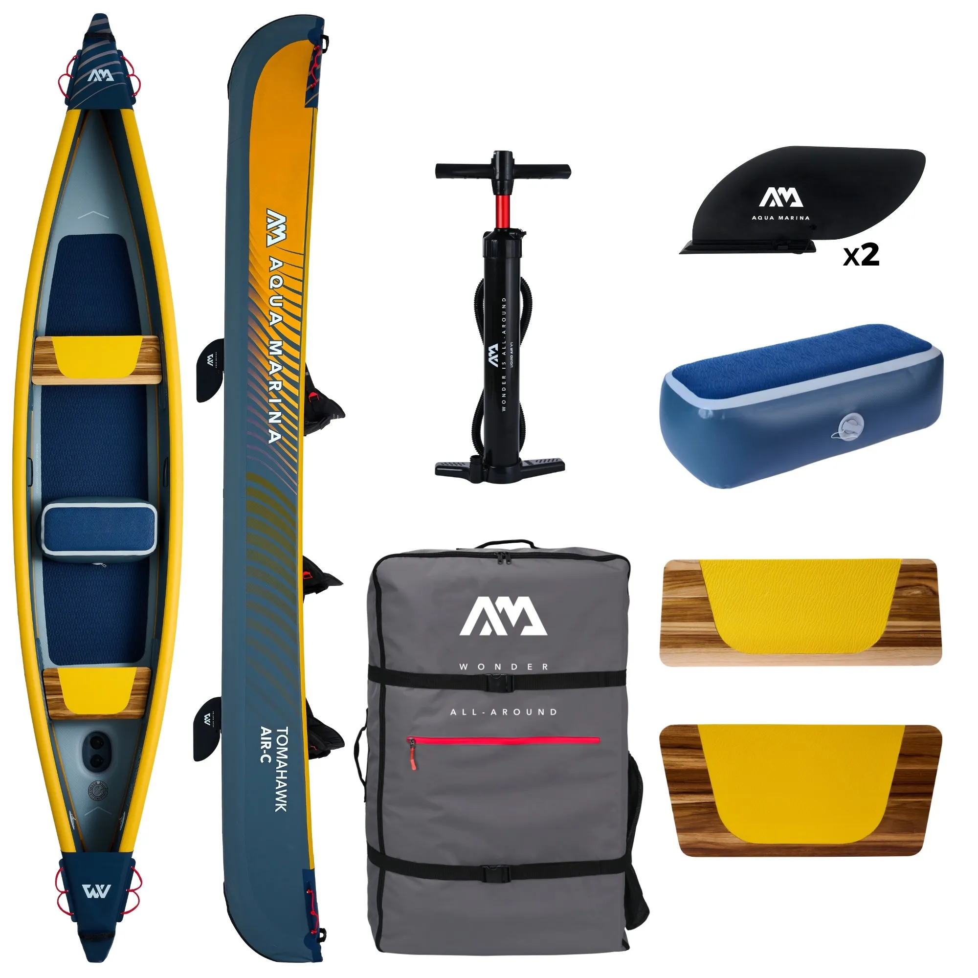 Kanu Aqua Marina TOMAHAWK AIR-C za 3 osobe - London