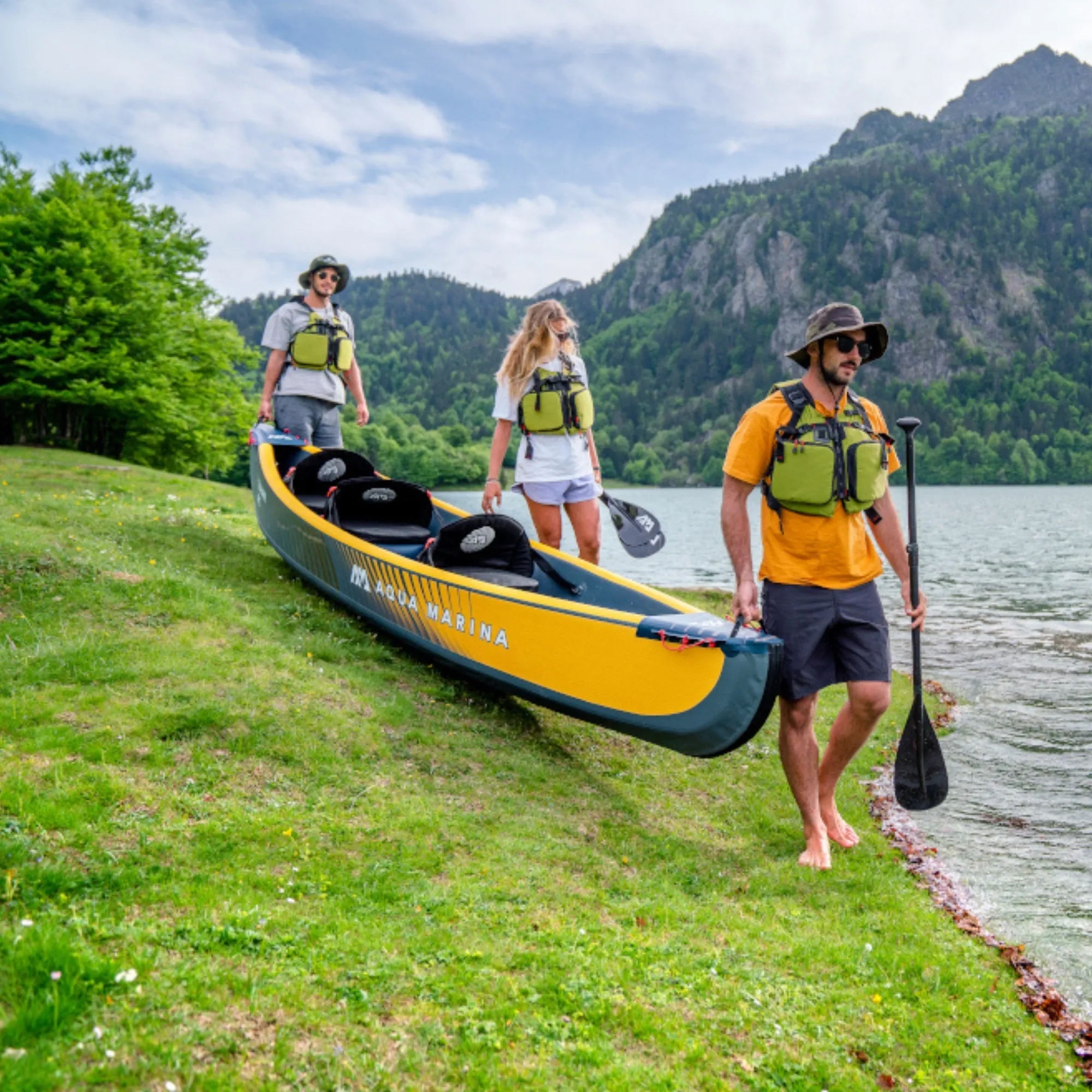 kanu aqua marina tomahawk air-c za 3 osobe - slika 4