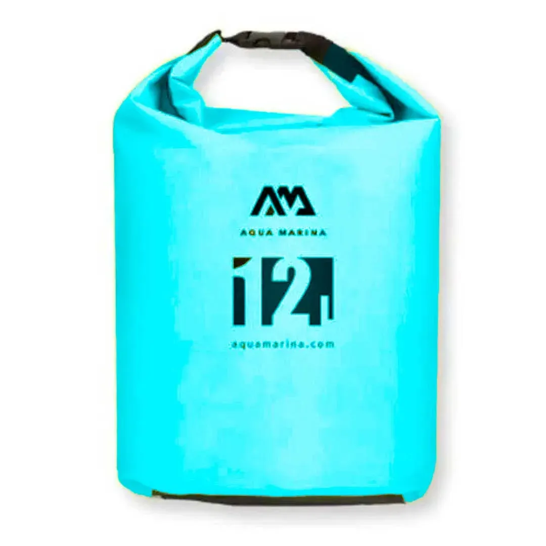 vodootporna torba aqua marina super easy dry bag 12l - narančasta - slika 2