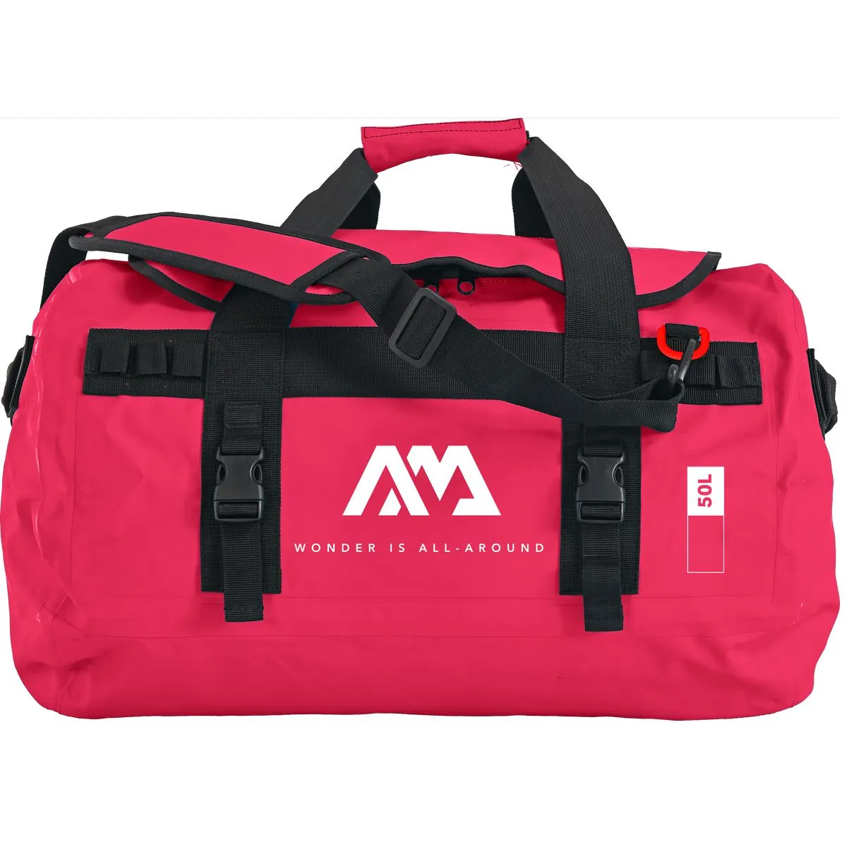 vodootporna torba aqua marina duffle bag 50l - roza - slika 2