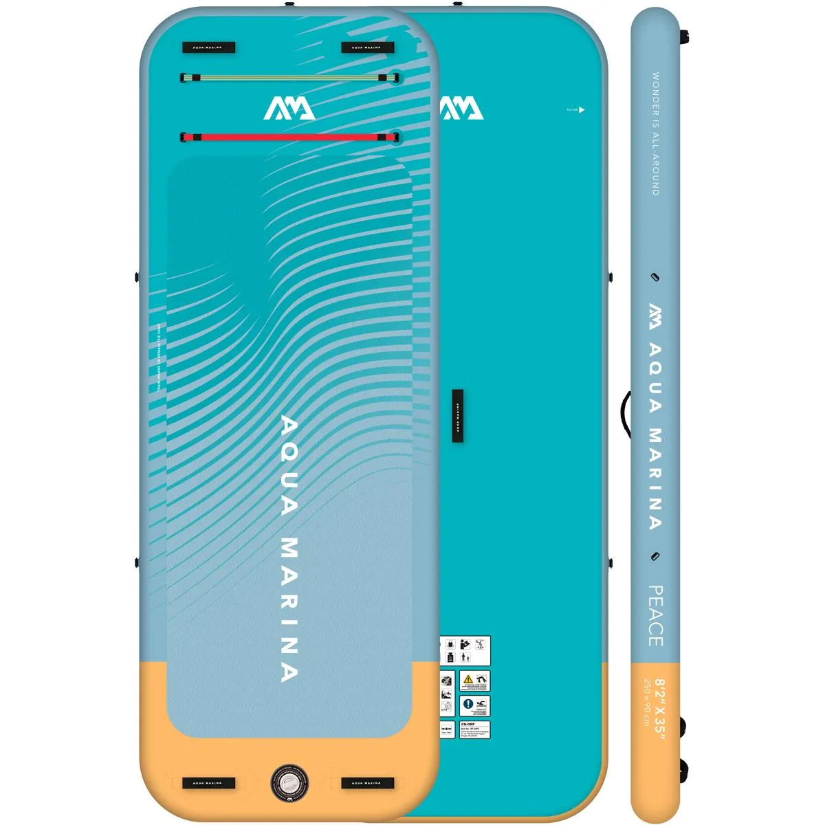 sup daska - platforma peace 8'2" by aqua marina - slika 2