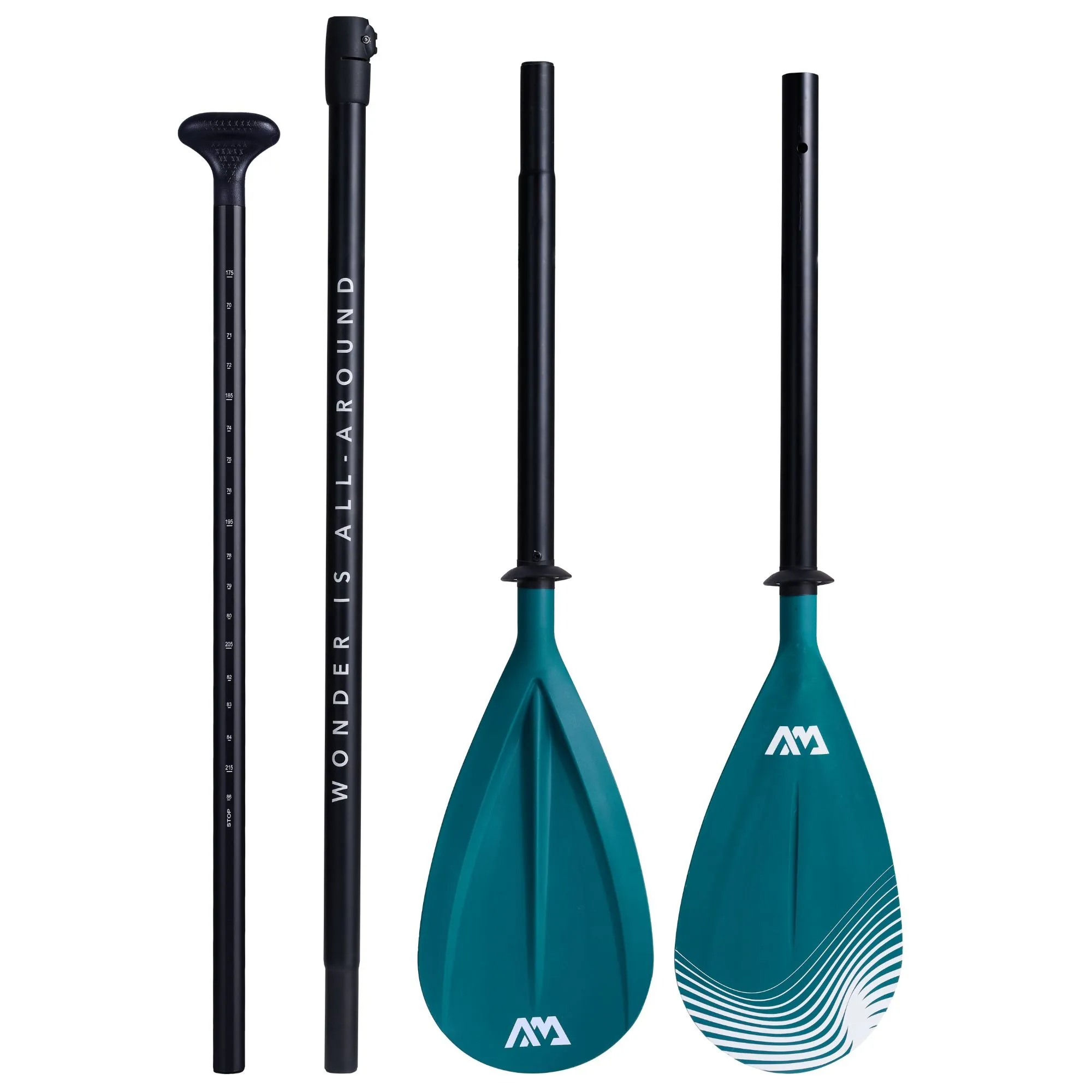 aqua marina dual-tech 2u1 sup veslo s opcijom za kajak - slika 3