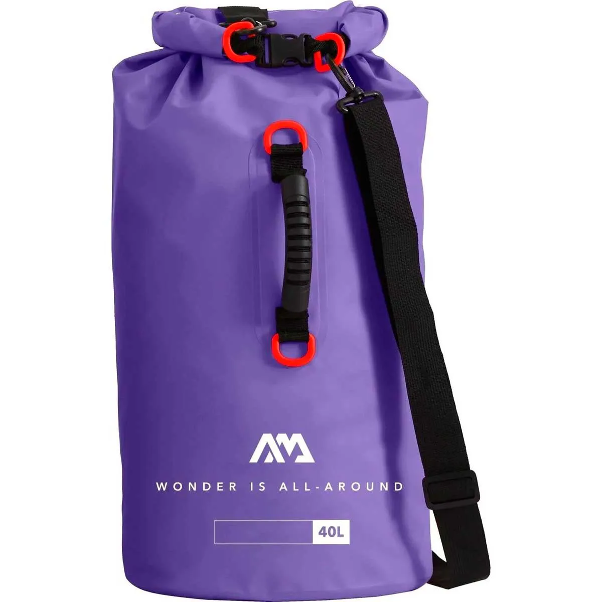 aqua marina dry bag 40l vodootporna torba - svijetlo plava - slika 5