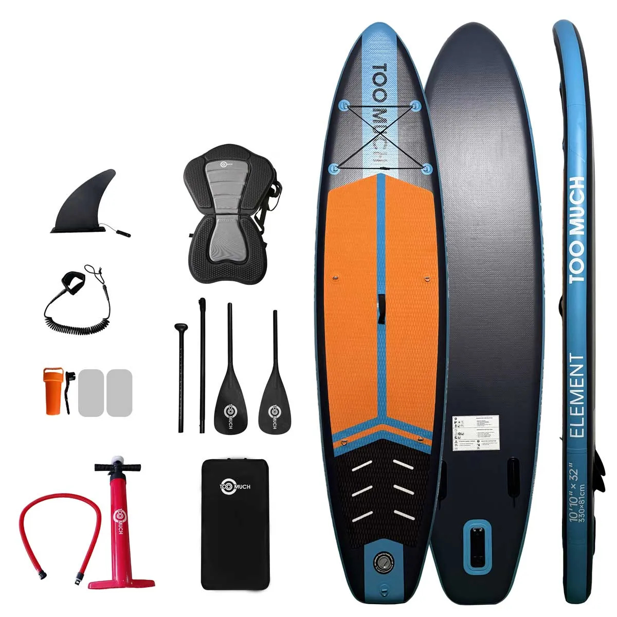TooMuch ELEMENT 10’10” 2u1 SUP i Kajak - London
