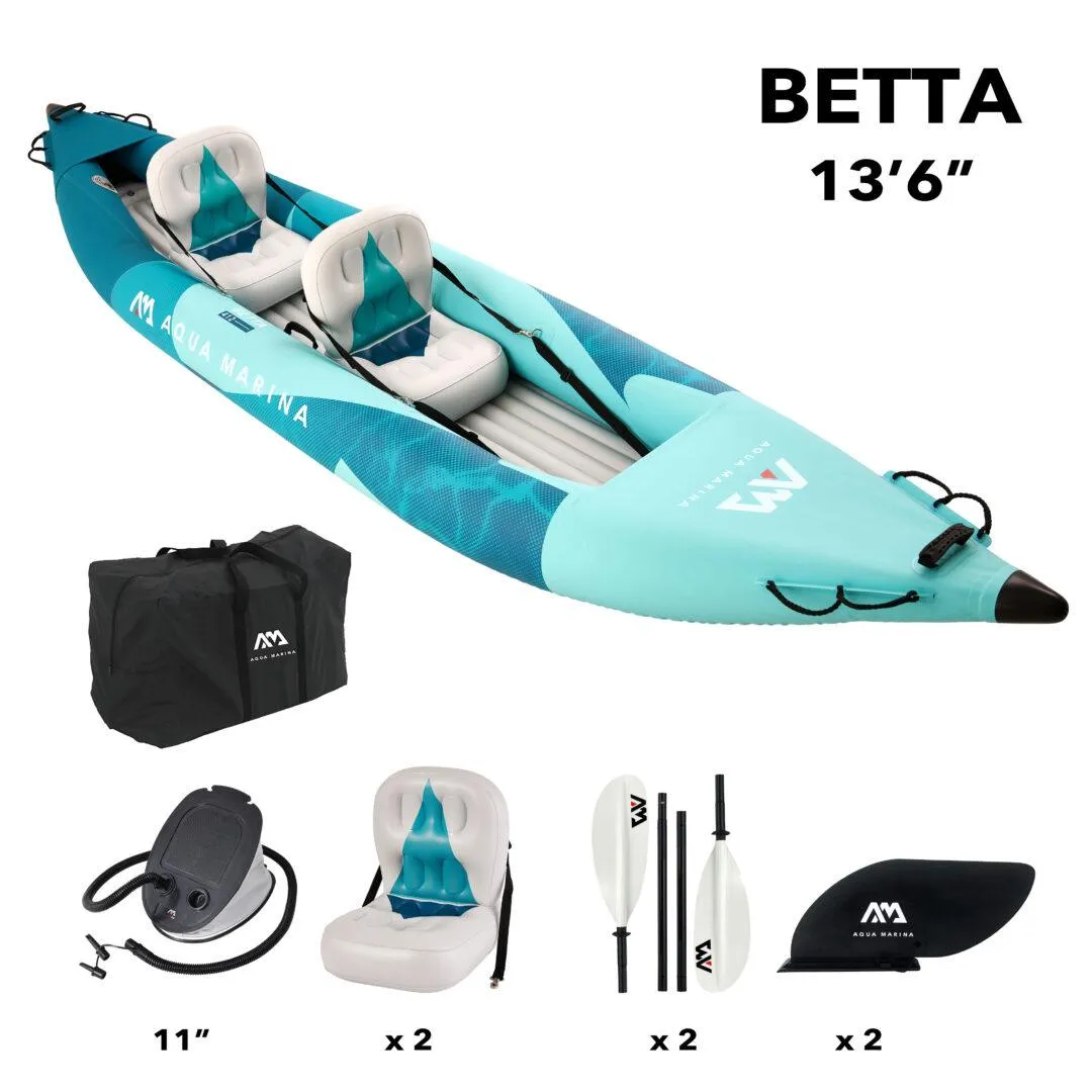 Kajak na napuhavanje Aqua Marina BETTA-412 13’6″ - London