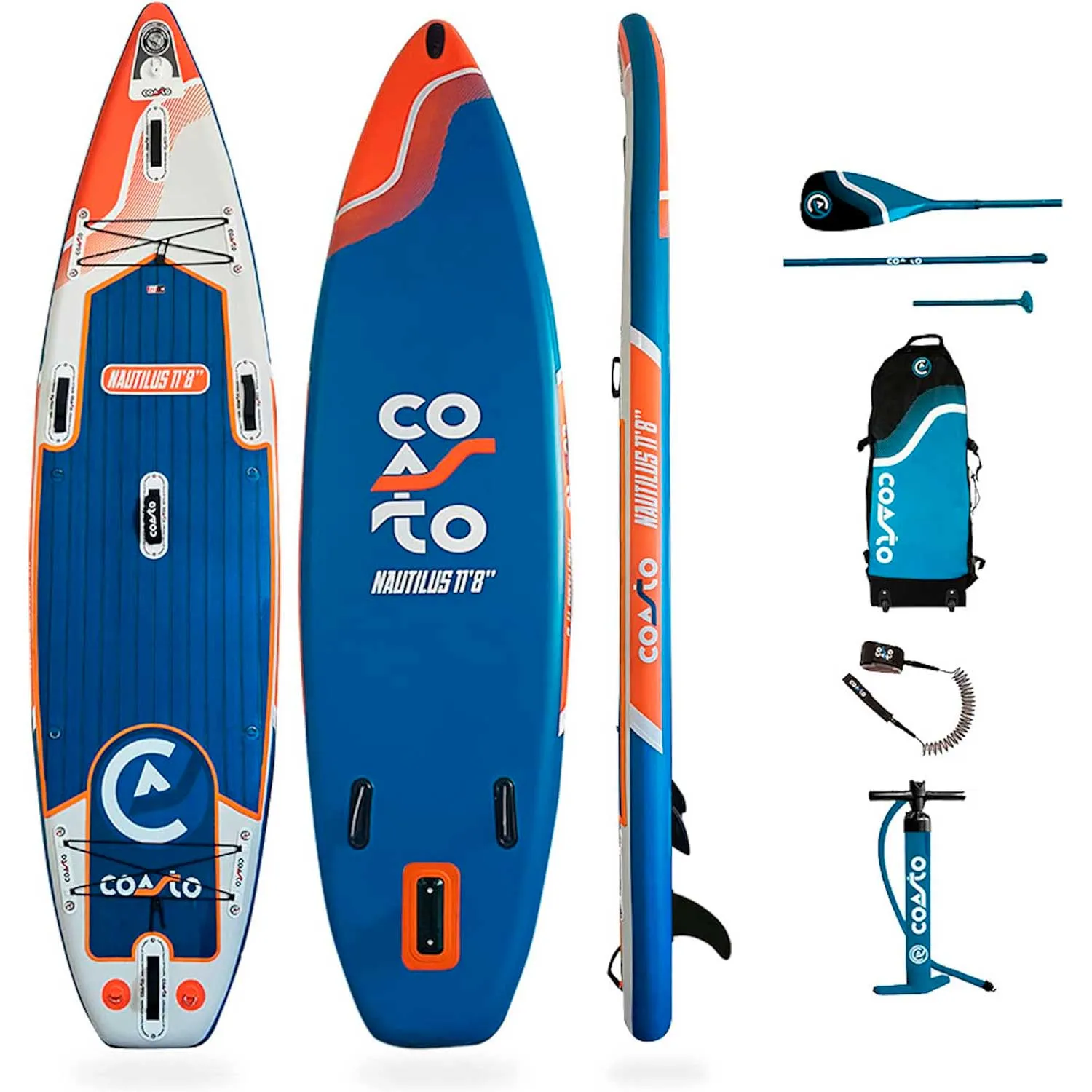 SUP Daska Coasto NAUTILUS 11′8” Touring - London