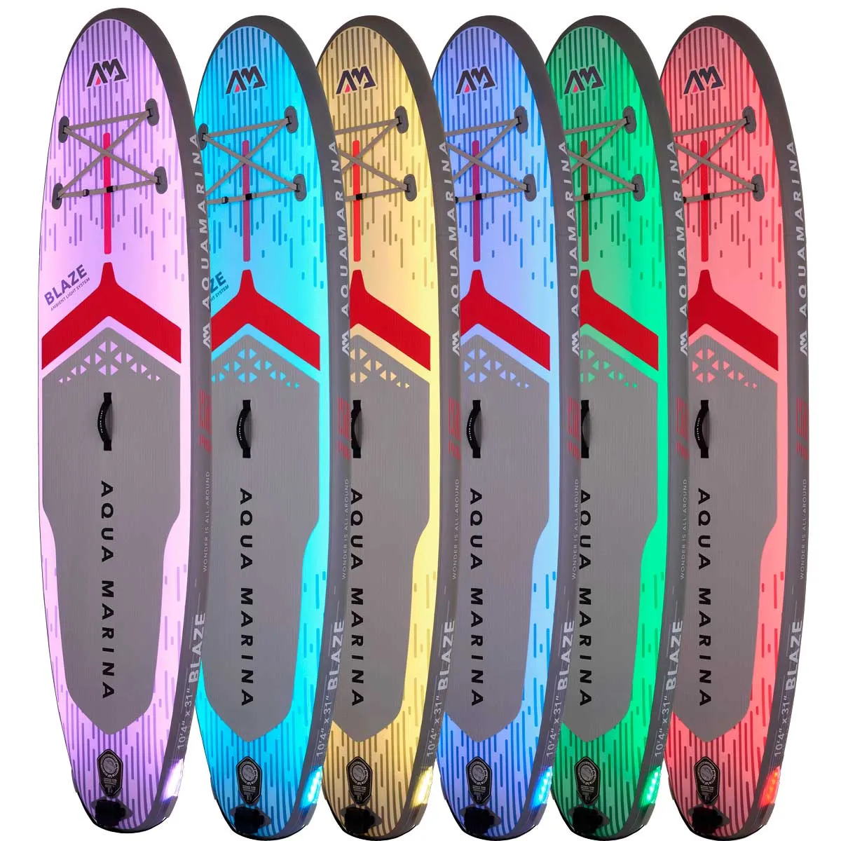 aqua marina blaze 10’4” led sup daska - slika 8