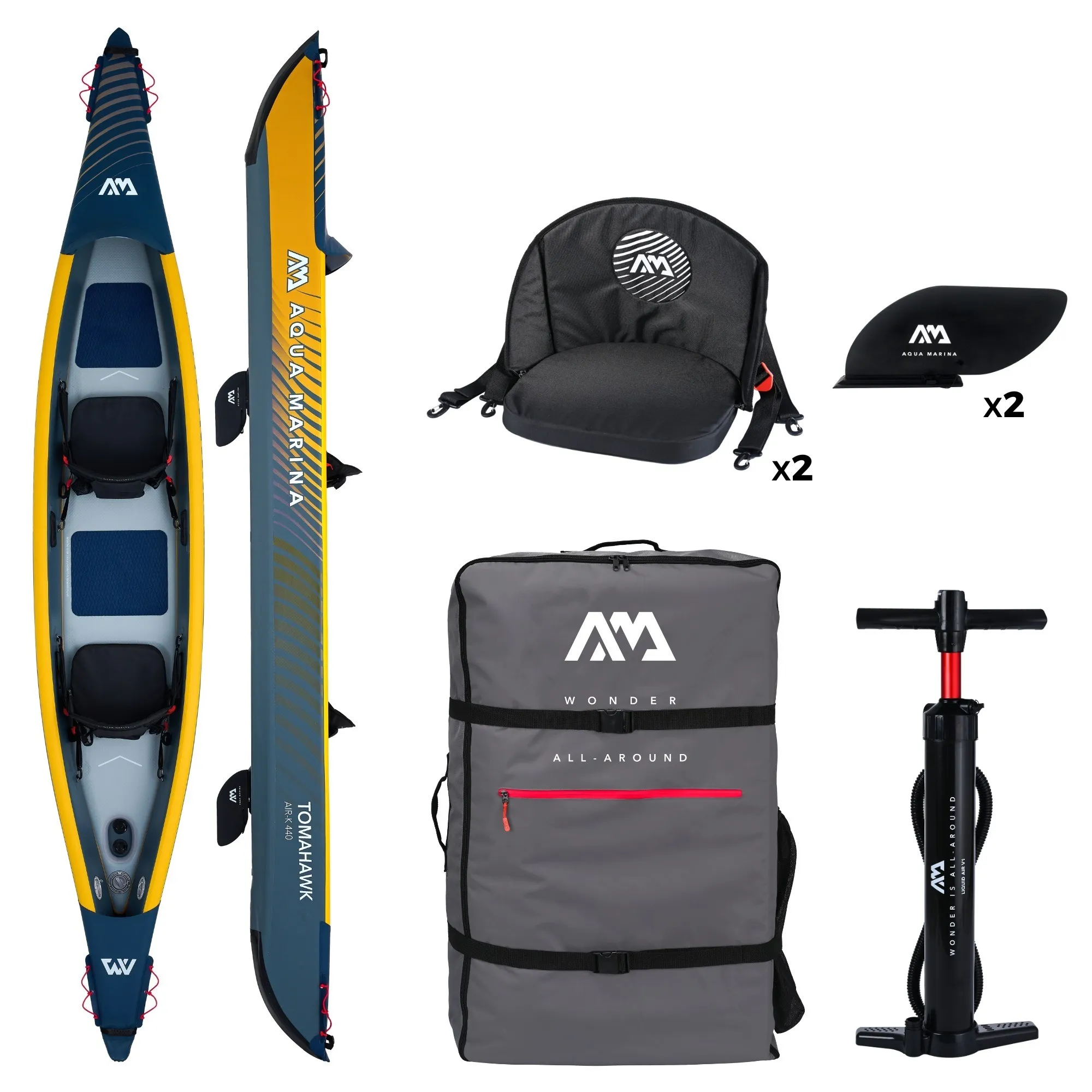 Aqua Marina TOMAHAWK AIR-K 440 Kajak - Kanu - London
