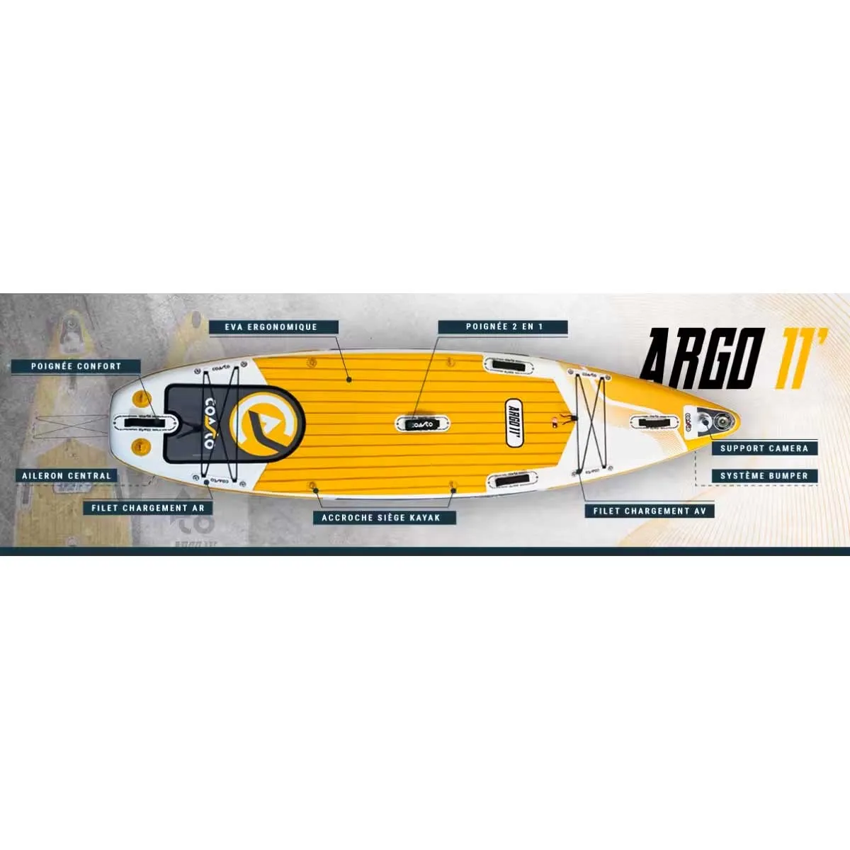 sup daska coasto argo 11′ - slika 7