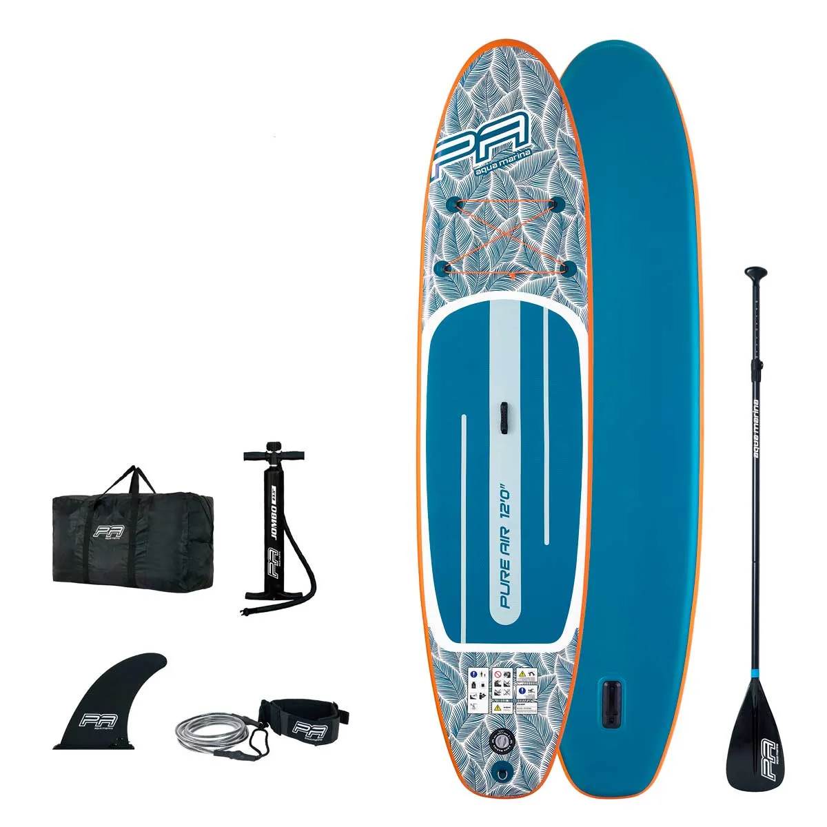 SUP Daska PURE AIR Tropic 12'0" by Aqua Marina - London