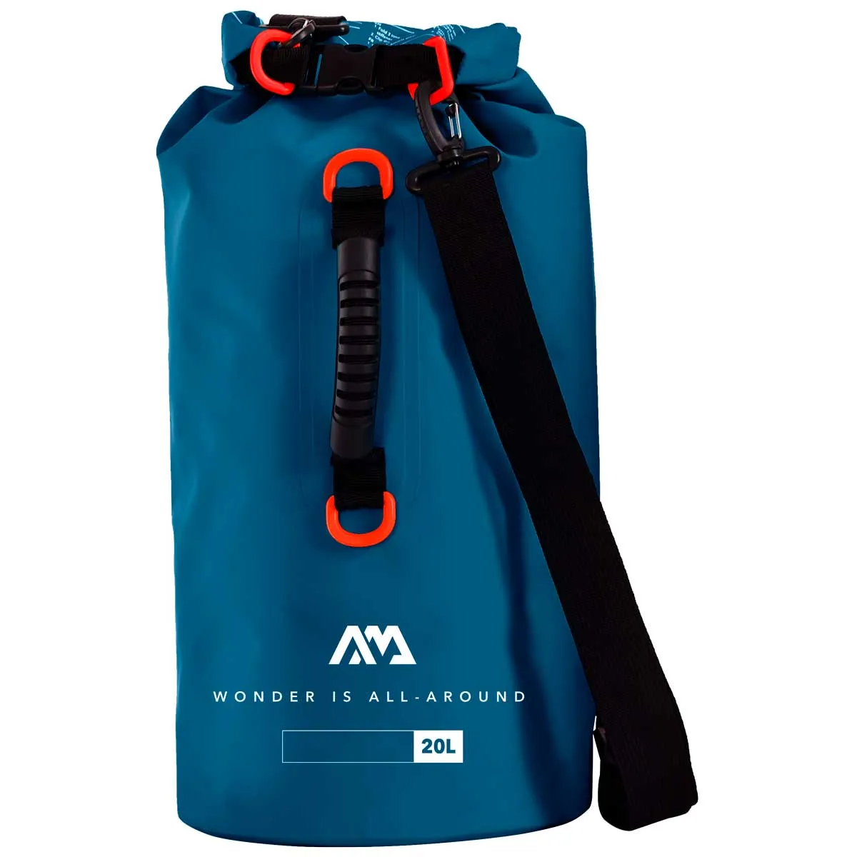 aqua marina dry bag 20l - tirkizno plava - slika 2