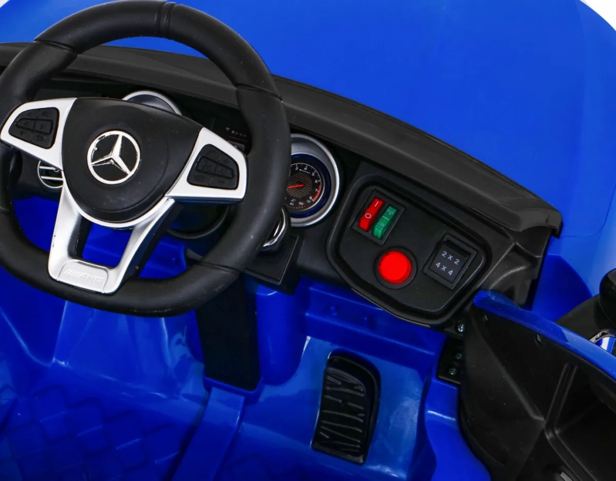 licencirani auto na akumultor mercedes benz glc63s 4x4 - plavi - slika 7