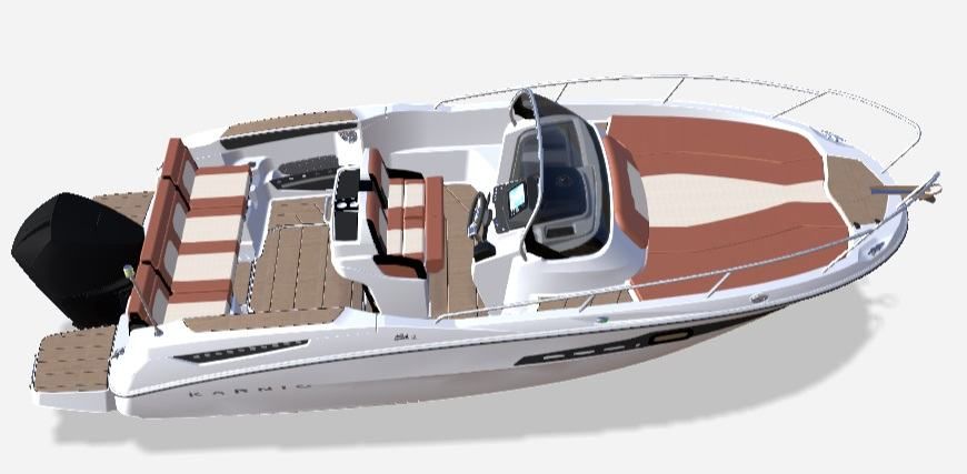 karnic 6,70m sl642 (sundeck kabina) model 2025 - slika 14