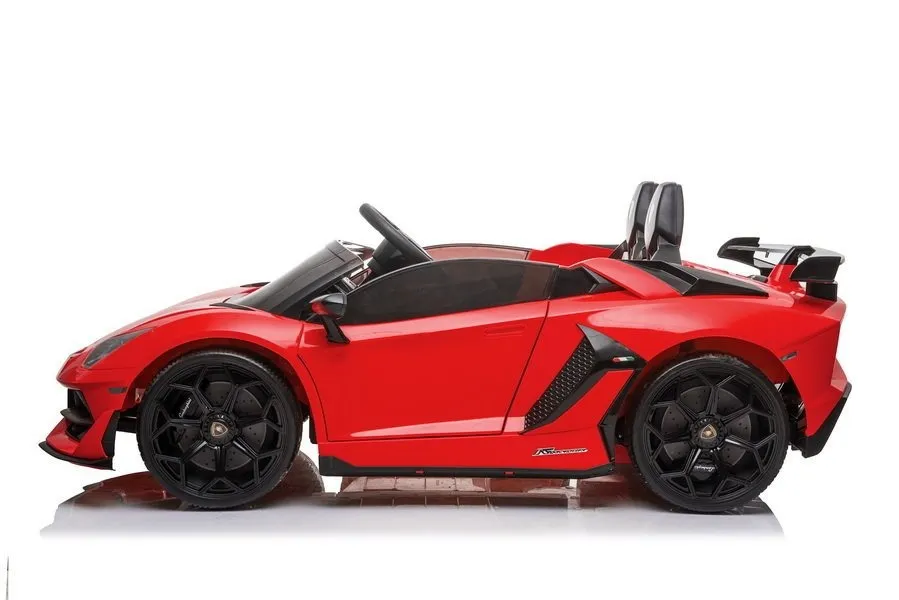 licencirani auto na akumulator lamborghini aventador - crveni - slika 4