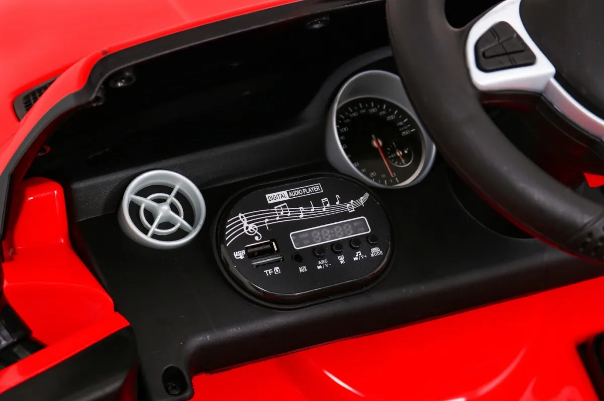 licencirani auto na akumultor mercedes slc300 - crveni - slika 7