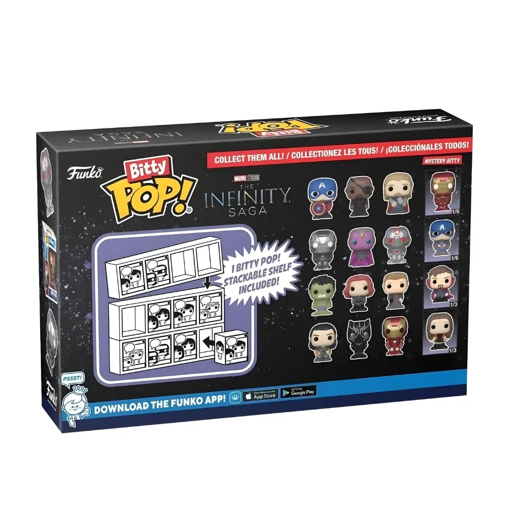 funko bitty pop!: the infinity saga 4-pack – series 4 - slika 2