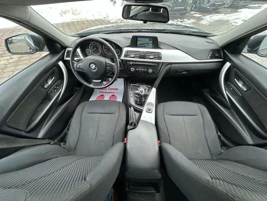 bmw serija 3 316d 2012.,navi, tempomat, sport mod, servis, alu 17 - slika 9