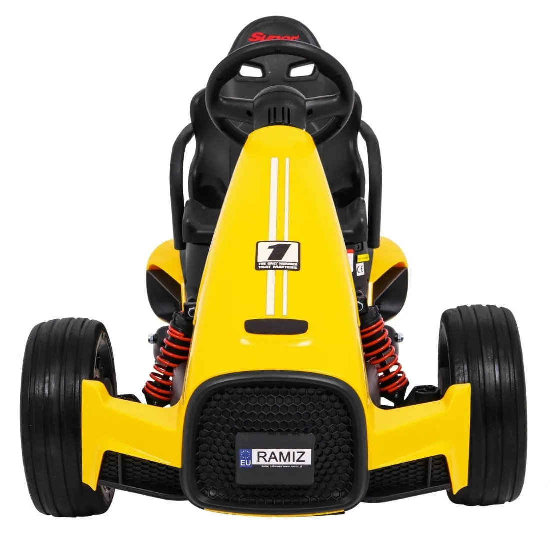 go-kart na akumulaotor xr-1 - žuti - slika 3