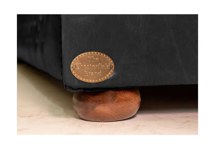 chesterfield kutna garnitura first class leather | matt black - slika 2