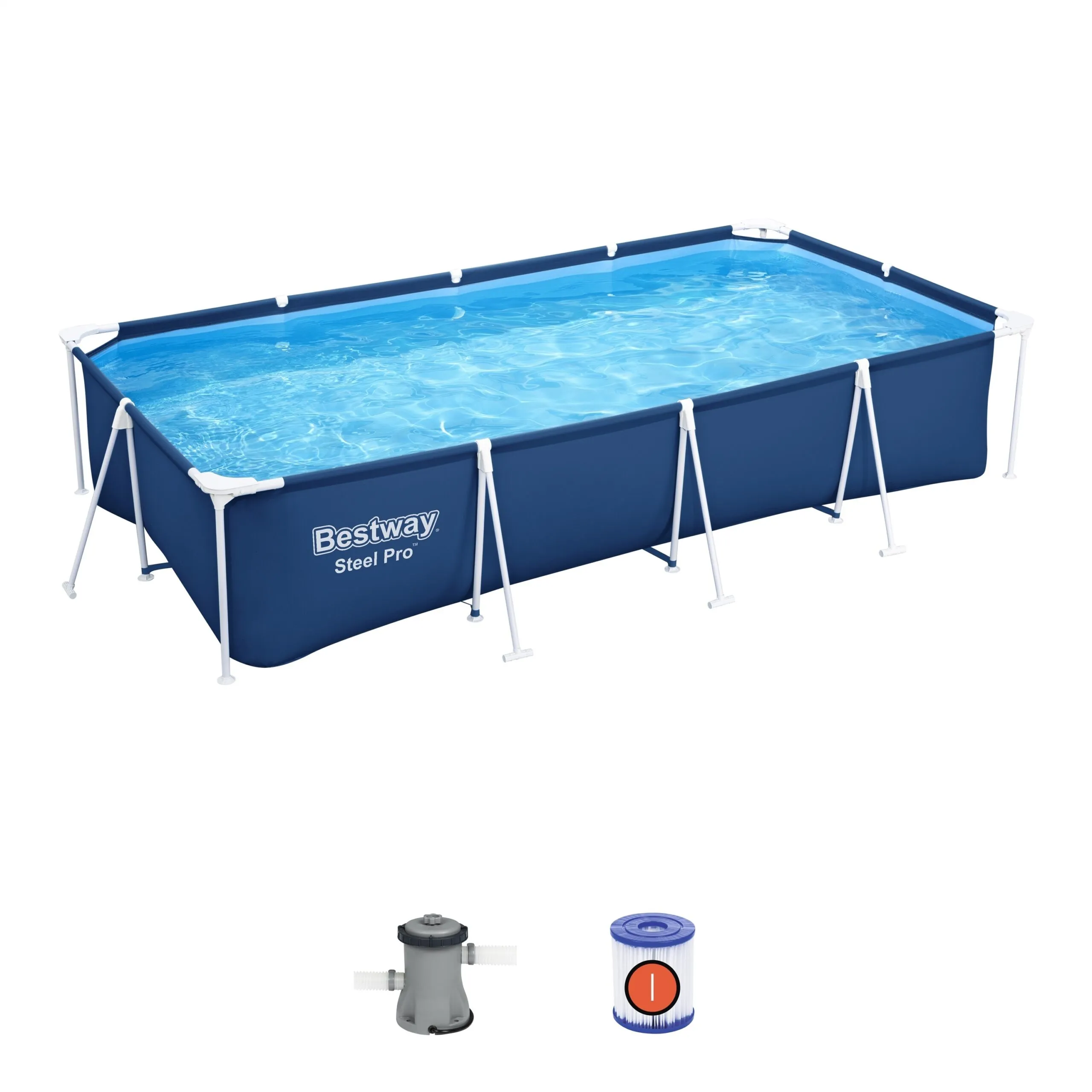 Montažni bazen 400x211x81cm Family 3 in 1 BESTWAY - Mursko Središće