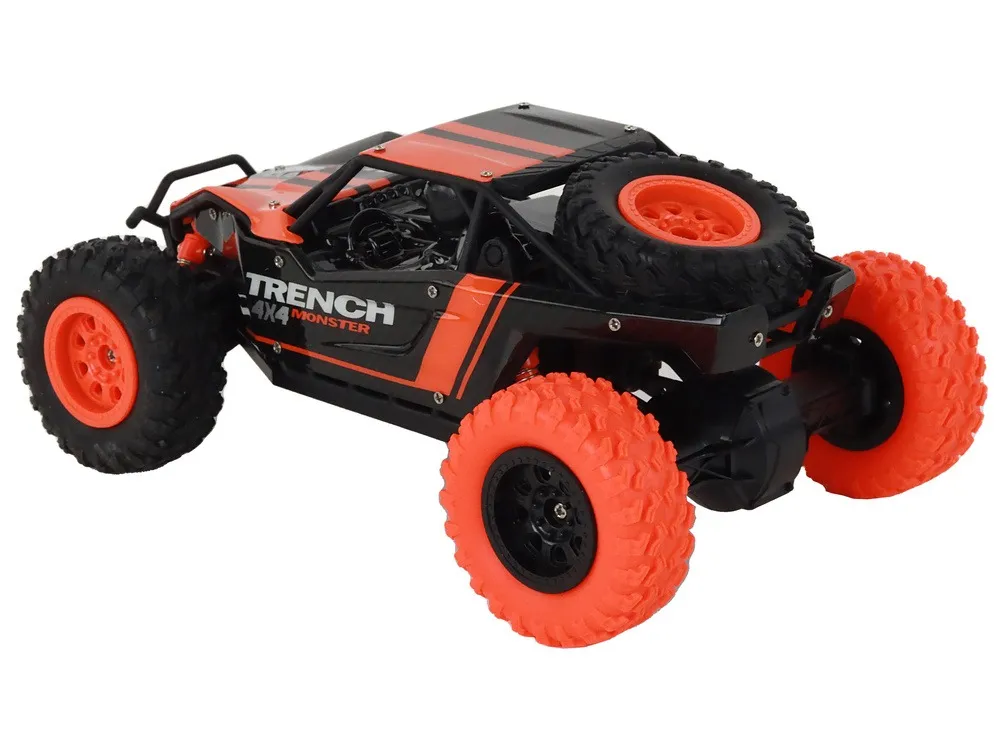 remote controlled off-road car r/c 1:24 orange - slika 4