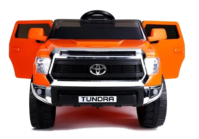 licencirani auto na akumulator toyota tundra - narančasti/lakirani - slika 6
