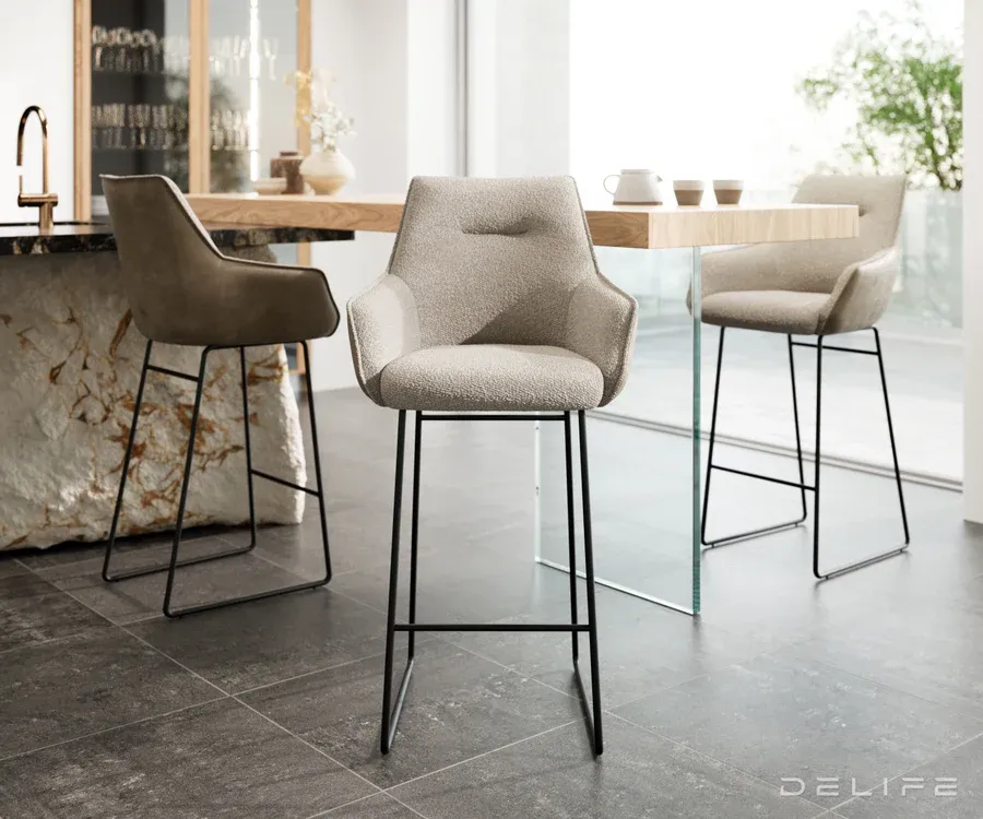 barska stolica alja flex, materijal: mikrofibra/boucle - slika 2