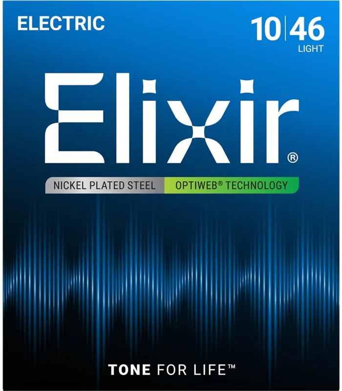Elixir 10-46 Optiweb Žice Za Električnu Gitaru - Zagreb