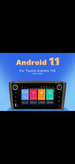 toyota avensis t25 multimedija android navigacija gps - slika 3