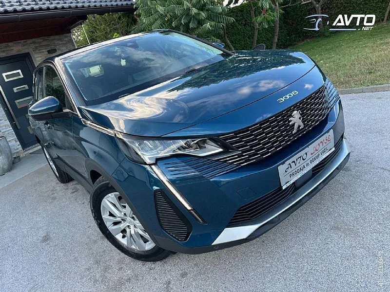 peugeot 3008 1.2 puretech 130-1 vl.-alu-navi-kam-led-odličan - slika 3