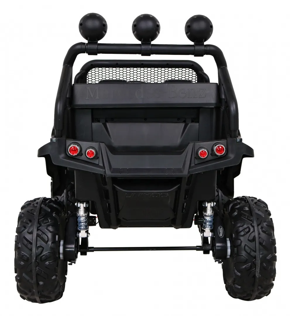 licencirani auto na akumultor mercedes benz unimog s- crni - slika 6