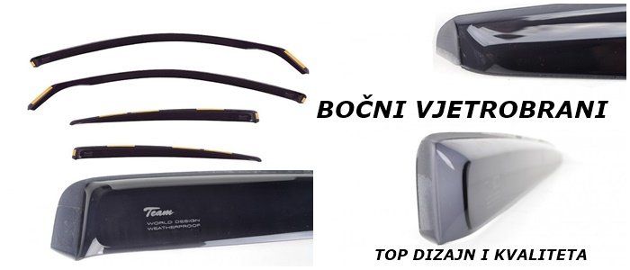 Bočni Vjetrobrani - Deflektori Zraka Za Sve Marke Auta - Top Kvaliteta - Županja