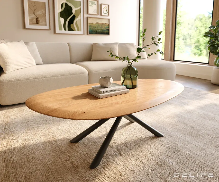 Klub stolić Edge 140x75cm, Materijal: Hrast - Čakovec
