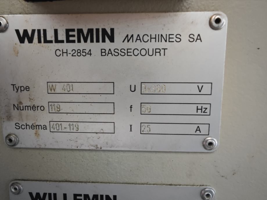 obradni centar willemin w401 - slika 7