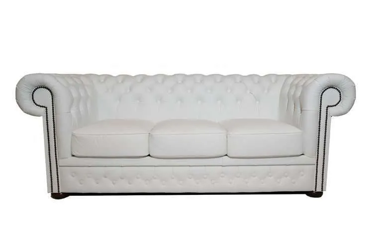 chesterfield trosjed first class leather | 3-sjedišta - slika 1