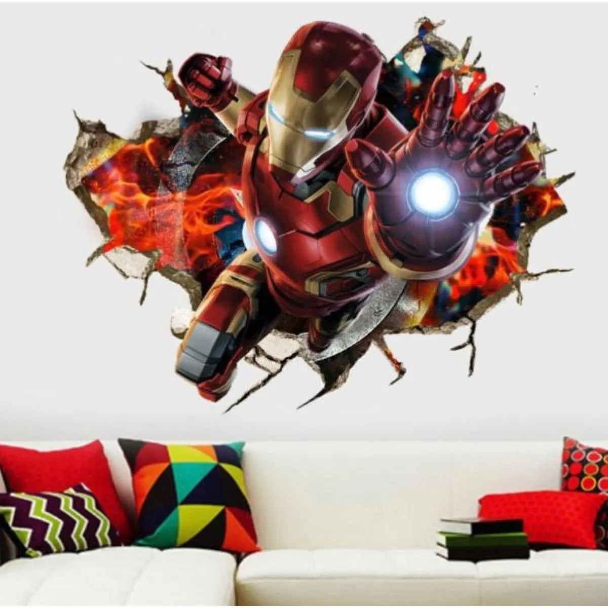 3d wall sticker iron man - slika 3