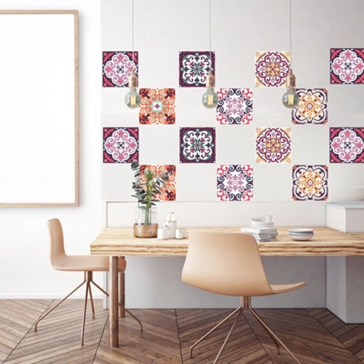 (6kom paket) 3d zidni pvc mozaik panel - samoljepljivo mod. 3309 - slika 2