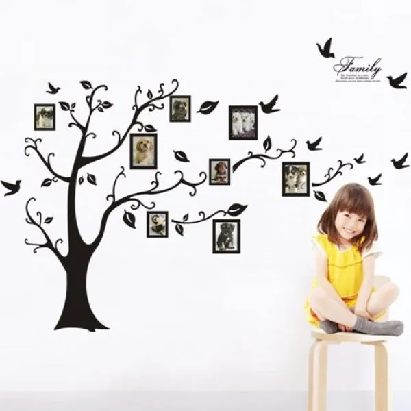 Zidna naljepnica - Family tree - new style - Zagreb, Novi Zagreb - istok