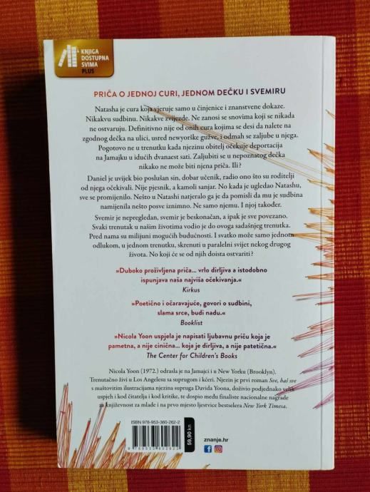 nicola yoon - i sunce je zvijezda - slika 4