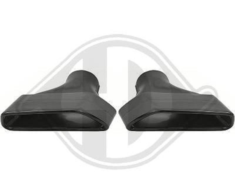 nastavci auspuha m - power dizajn za bmw serija 3 - 5 - 6 krom - slika 6