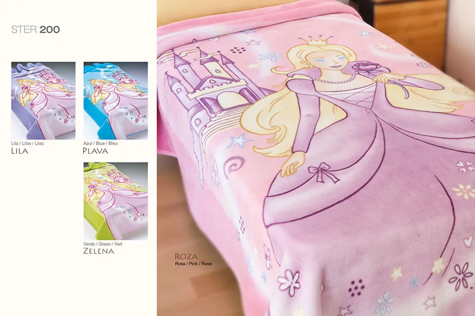 Deka za djecu Belpla Princess 160x220 cm - Zaprešić
