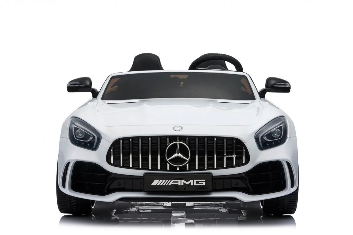 Licencirani auto na akumultor Mercedes Benz GT R 4 x 4 – bijeli - Mursko Središće