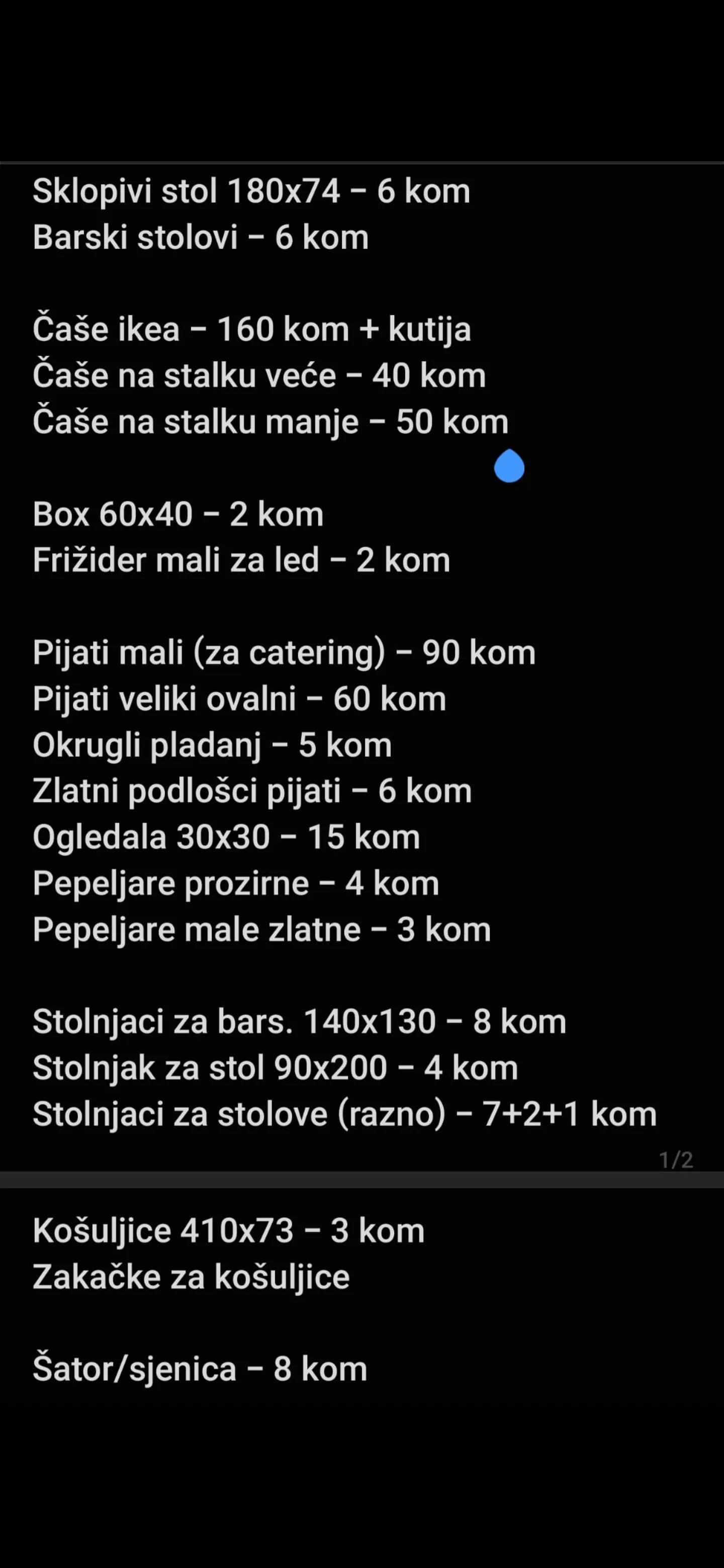 inventar za catering - slika 18