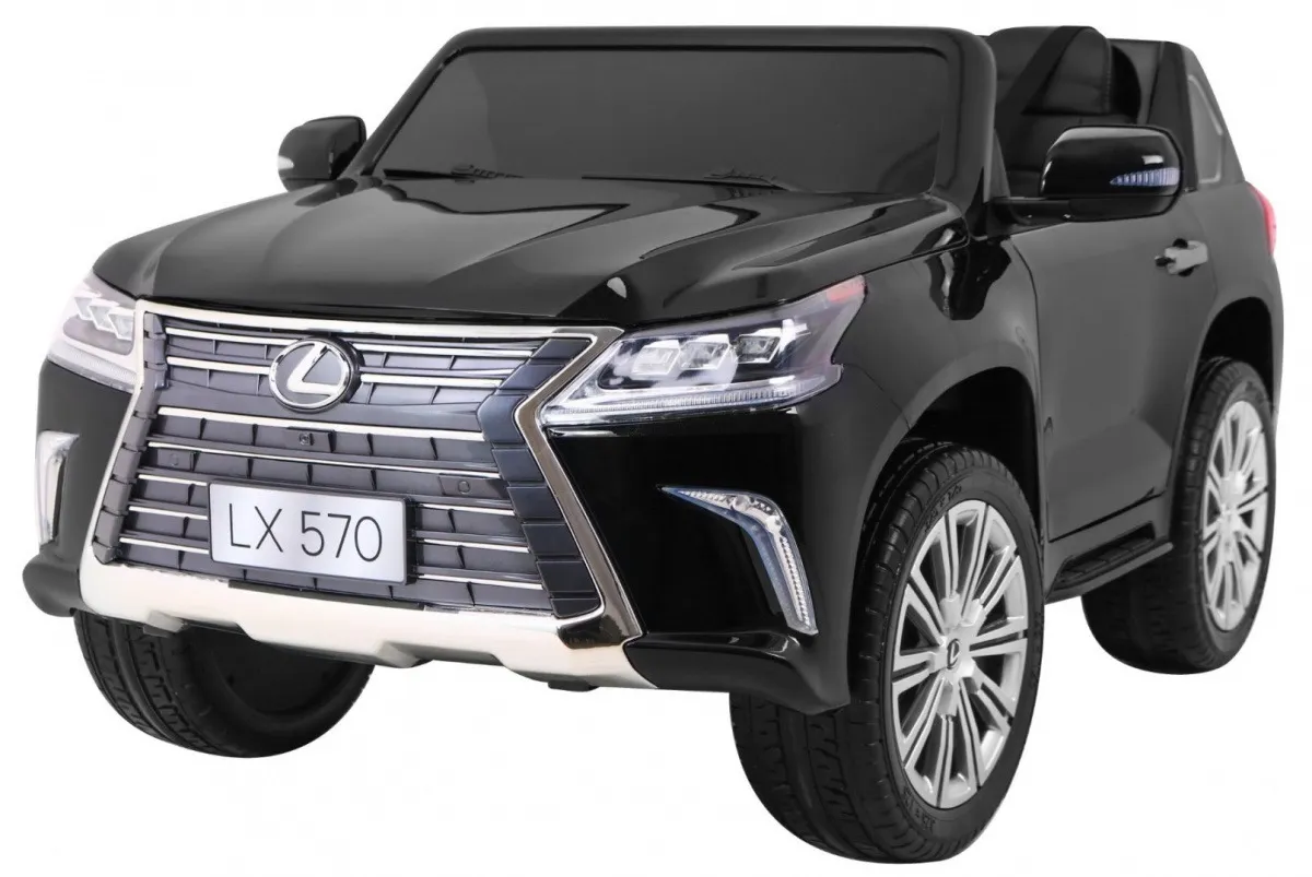 Licencirani auto na akumulator Lexus LX570 4x4 - dvosjed - crni - Mursko Središće