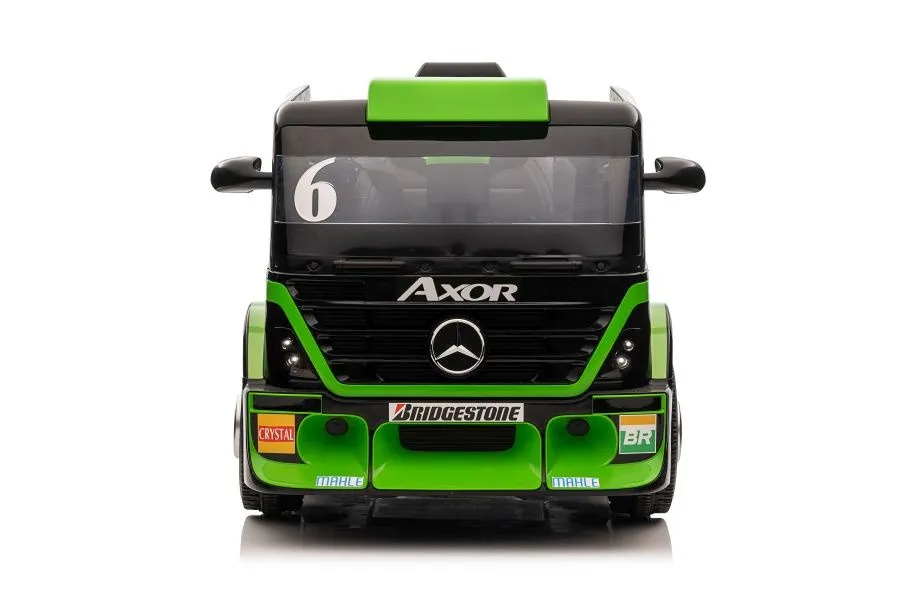 kamion na akumulator mercedes xmx622b - zeleni - slika 2