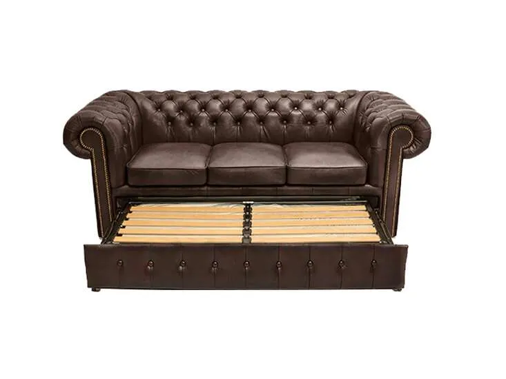 chesterfield trosjed ležaj class leather | 3-sjedišta - slika 3
