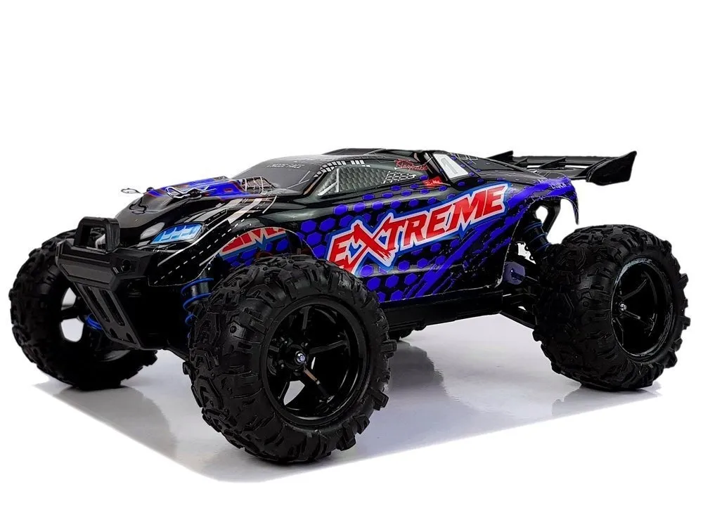 remote controlled rally car 1:18 blue enoze 9302e speed 45 km/h - slika 3